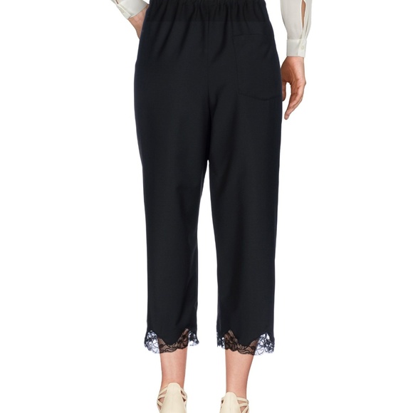 Alexander Wang Cropped Lace-trimmed wide-leg pants - Picture 2 of 8